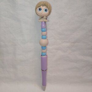 Disney Doorable- Young Anakin Skywalker- Handmade Beaded Pen Star Wars